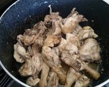 A picture of step 2 of Kuku Stew.