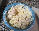 Foto del paso 6 de la receta: Tomates rellenos de ensaladilla de jamón