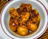 Foto langkah ke 3 dari resep Semur Tahu Telur (Pelengkap Nasi Uduk).