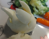 Foto del paso 5 de la receta: Conejo de huevo cocido