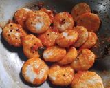 A picture of step 6 of Sooji Poha Coins (Tiffin friendly).