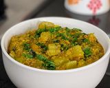 A picture of step 13 of Quinoa and lauki (bottle gourd) khichdi.