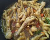 Foto langkah ke 5 dari resep Ceker Saos Pedas Ala Szechuan.