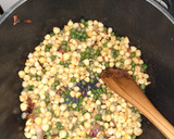A picture of step 2 of Mokimo/mashed potatoes.