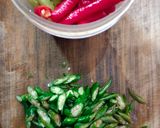 Foto langkah ke 2 dari resep Sayur Lodeh Pepaya Muda Daun Mlinjo Iwak Pe.