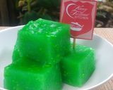 Foto langkah ke 5 dari resep Puding Hunkwe Tape Ketan Ijo.