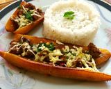 Foto del paso 4 de la receta: Canoa de plátano maduro