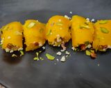 सिल्की ऑरेंज रोल (silky Orange roll recipe in Hindi) रेसिपी चरण 9 फोटो