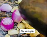 Foto langkah ke 7 dari resep Nasi Bunga Telang.