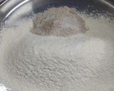 A picture of step 1 of Ragi roti.