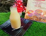 A picture of step 3 of Sattu Drink.