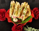 A picture of step 2 of Idli Sandwich.