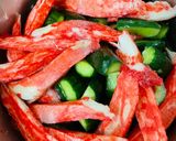 涼拌小黃瓜蟹味棒的食譜步驟1照片