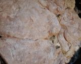 A picture of step 2 of Chicken Marsala.