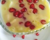 साबूदाना फ्रूट कस्टर्ड (sabudana fruit custard recipe in Hindi) रेसिपी चरण 6 फोटो