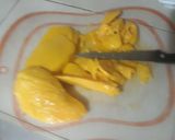 Foto del paso 1 de la receta: Hotcakes de avena y mango