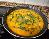 A picture of step 4 of Spinach with Chickpeas 🍲.