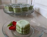 Foto langkah ke 6 dari resep Puding Matcha Latte.
