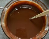 A picture of step 1 of Raspberry brownies.