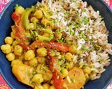 Foto del paso 5 de la receta Curry de garbanzos y verduras