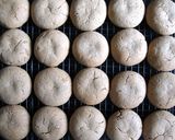 A picture of step 6 of Dates & Walnuts Stuffed Coffee Cookies.