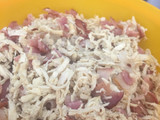 Enchiladas suizas Chicken-bacon