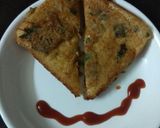 A picture of step 9 of Rava bread toast.