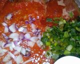 A picture of step 4 of Spaghetti with stew.