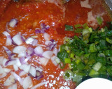 A picture of step 4 of Spaghetti with stew.