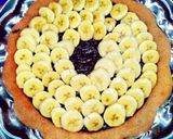 صورة لخطوة 3 من وصفة احلي تارت كنافه بالموز والنوتيلا 🍫🍌❤️😋