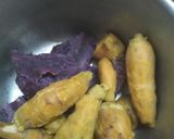 Hình bước làm 1 của món Khoai lang kén