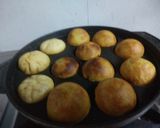 A picture of step 9 of Chana Dal Kachoris in Appe Pan.