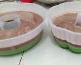 Foto langkah ke 5 dari resep Puding Lumut Coklat.