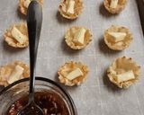 A picture of step 3 of Bourbon Brie Bites.