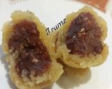 A picture of step 2 of Makrout🌰🍯🍰 (Semolina and Date Cookie) / مقروط بالسميدة و التمر🍰🍯🌰.