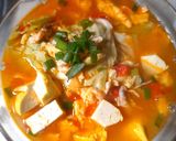 Foto langkah ke 6 dari resep Sup telur tomat.