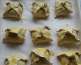 Tojással és sonkával töltött levelestésztás batyú recept fázis 12 fotója