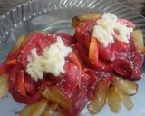 Foto del paso 11 de la receta: Calabacines🥒 con salsa de remolacha y peras🍐 caramelizadas🤨🍝🤔!!!