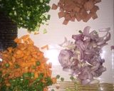 A picture of step 1 of Jollof Rice.