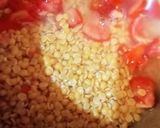 A picture of step 1 of Tadka daal.