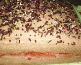Foto langkah ke 10 dari resep Bronis selai strawbery.