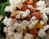 A picture of step 4 of My Wholemeal fusili Cheese Salad 😉.
