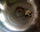 A picture of step 1 of Daal - Palak.