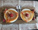 A picture of step 6 of Apple carrot kheer made in jaggery.