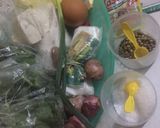 Foto langkah ke 1 dari resep Perkedel Tahu Bayam.