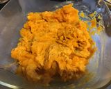 Une image de l'étape 1 de Gratin de potimarron aux tomates fromage et saumon fumé.
