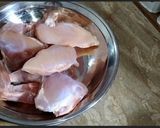 A picture of step 1 of Chicken Masala Tikka with Grilled Potato Wedges.