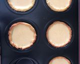 Hình bước làm 4 của món Egg tarts keto
