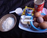 A picture of step 1 of Vanilla cupcakes.
