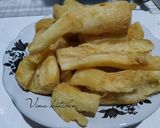 Foto langkah ke 3 dari resep Singkong goreng merekah.